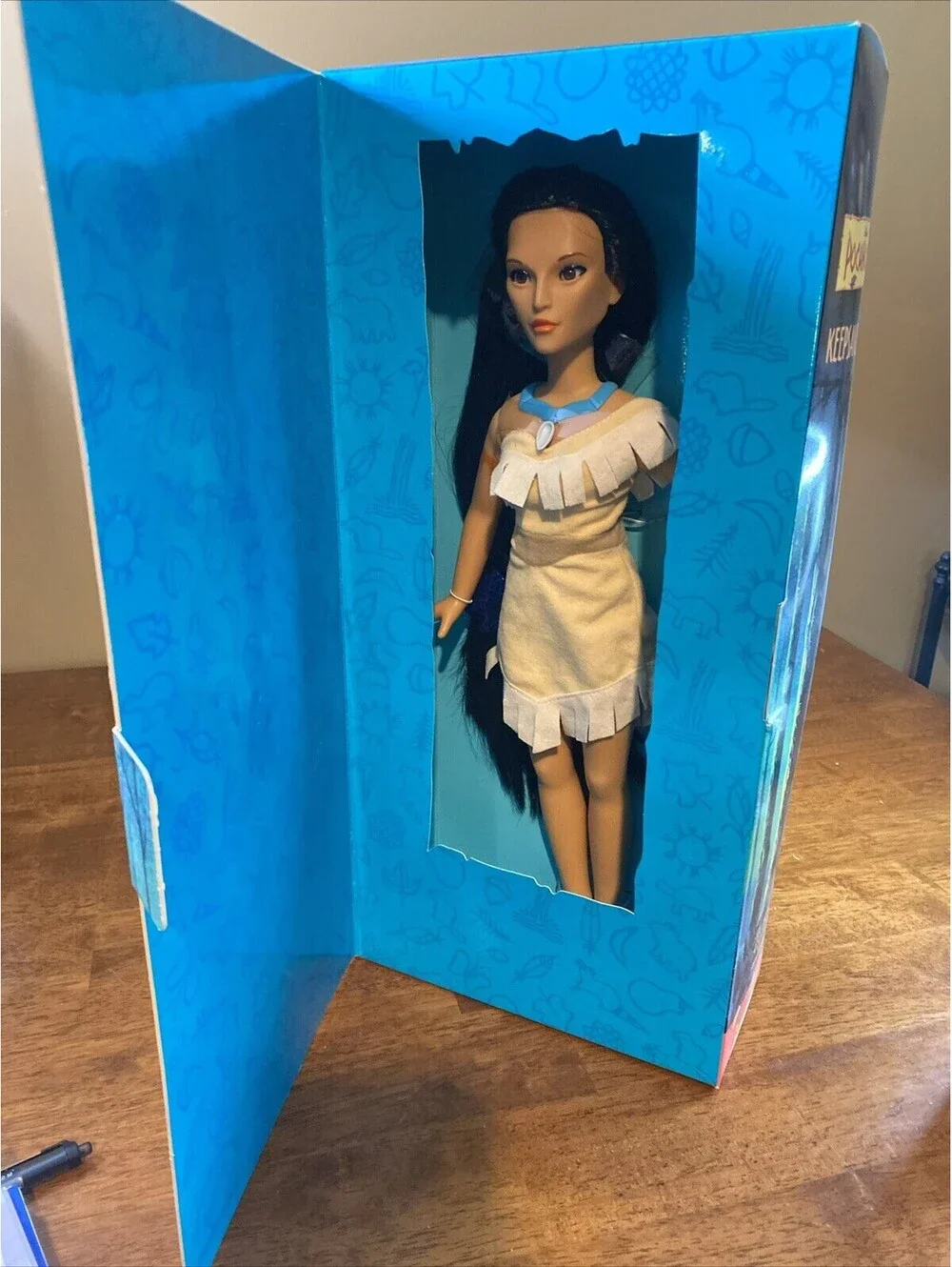 Vintage Disney Pocahontas Keepsake 15” Vinyl Doll by Applause Brand New In Box